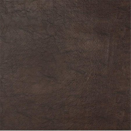 DESIGNER FABRICS Designer Fabrics G366 54 in. Wide Brown; Shiny Smooth Upholstery Faux Leather G366